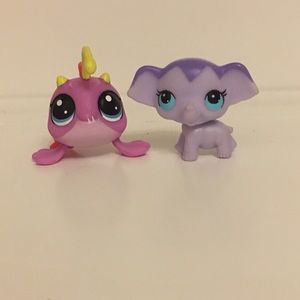💚LPS: Baby Elephant and Baby Anglerfish💚
